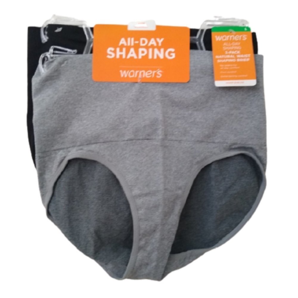 Warner's XL All-Day Shaping Briefs 2-pk